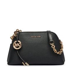 Torebka MICHAEL Michael Kors. Czarne listonoszki MICHAEL Michael Kors, bez wzorów, bez dodatków. Za 1,019.00 zł.