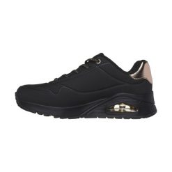 Buty na co dzień damskie SKECHERS UNO SHIMMER. Czarne obuwie sportowe Skechers, bez zapięcia, trekkingowe, Skechers Sport. Za 303.00 zł.