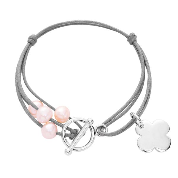 Bransoletka Anne, posrebrzana. Czerwone bransoletki Lilou, posrebrzane. Za 220.00 zł.