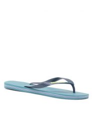 Havaianas Japonki 41108501671-W Niebieski. Niebieskie klapki Havaianas, bez wzorów, z gumy, bez obcasa. Za 59.99 zł.