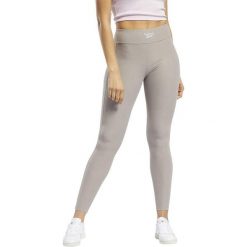 Legginsy treningowe damskie Reebok CL WDE Cozy Knit. Brązowe legginsy sportowe Reebok, xs, bez wzorów, do biegania. W wyprzedaży za 54.00 zł.