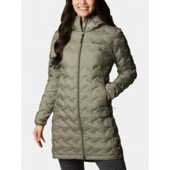 Kurtka Damska Columbia Delta Ridge II. Zielone kurtki sportowe Columbia, s, bez wzorów, z puchu, bez kaptura, trekkingowe. Za 999.00 zł.