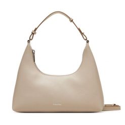 Torebka Calvin Klein. Brązowe torebki klasyczne Calvin Klein, bez wzorów, bez dodatków. Za 519.99 zł.