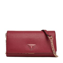 Torebka Guess. Czerwone torebki klasyczne Guess, z aplikacjami, bez dodatków. Za 339.99 zł.