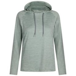 Bluza Z Kapturem Damska Hattie Active. Niebieskie bluzy Trespass, bez wzorów, z kapturem. Za 163.99 zł.