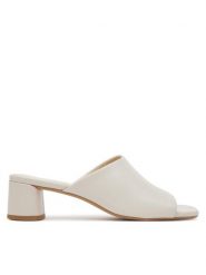 Vagabond Shoemakers Klapki Piper 5921-201-02 Beżowy. Brązowe klapki Vagabond Shoemakers, bez wzorów, ze skóry, bez obcasa. Za 429.99 zł.