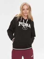 Puma Bluza Puma Squad 621489 Czarny Regular Fit. Czarne bluzy Puma, m, bez wzorów, z bawełny, bez kaptura. Za 169.99 zł.