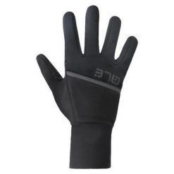 Rękawiczki rowerowe Alé Cycling Scirocco. Czarne rękawiczki ALÉ CYCLING, bez wzorów, sportowe. W wyprzedaży za 201.99 zł.