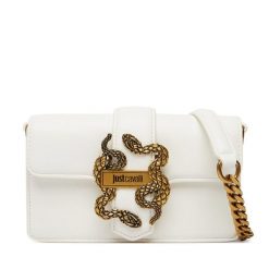 Torebka Just Cavalli. Białe torebki klasyczne Just Cavalli, bez wzorów, bez dodatków. Za 614.99 zł.
