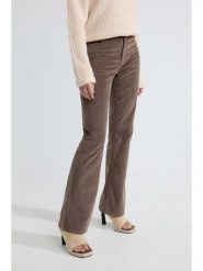Josephine & Co Dżinsy "Alessandro" - Flare fit - w kolorze brązowym rozmiar: 34. Brązowe jeansy Josephine & Co, bez wzorów. Za 249.76 zł.