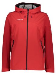 Mammut Kurtka softshellowa "Corporate SO" w kolorze czerwonym rozmiar: L. Czerwone kurtki sportowe Mammut, l, bez wzorów, z syntetyku, bez kaptura, outdoorowe. Za 429.95 zł.