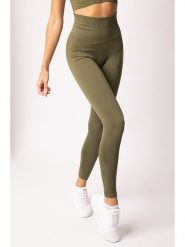 Spaio Legginsy sportowe "Adapt" w kolorze khaki rozmiar: M. Brązowe legginsy Spaio, m, bez wzorów, z materiału. Za 200.60 zł.