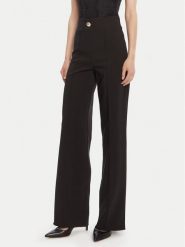 Rinascimento Spodnie materiałowe CFC0125276003 Czarny Straight Fit. Czarne spodnie materiałowe Rinascimento, xs, bez wzorów, z materiału. Za 479.99 zł.