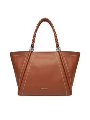 Gino Rossi Torebka CEO-LAUREN-XL8211 Brązowy. Brązowe torebki klasyczne Gino Rossi, bez wzorów, z materiału, bez dodatków. Za 329.99 zł.