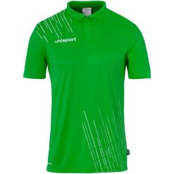 Polo Uhlsport Score 26 Poly. Białe koszulki polo Uhlsport, xl, bez wzorów, bez kołnierzyka, bez ramiączek. Za 184.70 zł.