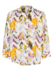 Camel Active Bluzka ze wzorem rozmiar: XL. Brązowe bluzki Camel Active, xl, bez wzorów, z bawełny, bez kołnierzyka, bez ramiączek. Za 173.99 zł.