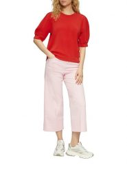 S.Oliver Bluza w kolorze czerwonym rozmiar: 36. Czerwone bluzy S.Oliver, s, bez wzorów, bez kaptura. Za 109.78 zł.