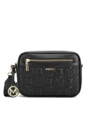 MEXX Torebka MEXX-K-004-06 Czarny. Czarne listonoszki Mexx, bez wzorów, z materiału, bez dodatków. Za 199.99 zł.