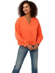Heine Bluza w kolorze pomarańczowym rozmiar: 42. Pomarańczowe bluzy Heine, bez wzorów, bez kaptura. Za 59.95 zł.