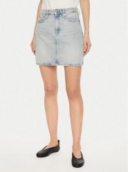 Calvin Klein Jeans Spódnica jeansowa J20J224534 Niebieski Regular Fit. Niebieskie spódnice Calvin Klein Jeans, bez wzorów, z bawełny. Za 219.99 zł.