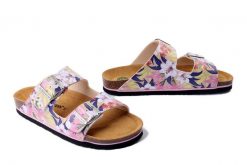 DR. BRINKMANN 700749-42 rosa, klapki damskie. Klapki Dr. Brinkmann, bez wzorów, bez obcasa. Za 153.93 zł.