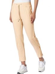 Heine Spodnie w kolorze beżowym rozmiar: 34. Brązowe spodnie materiałowe Heine, bez wzorów, z materiału. Za 104.99 zł.