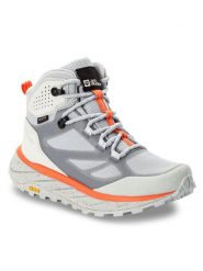 Jack Wolfskin Trekkingi Terraventure Texapore Mid W 4049991 Szary. Szare obuwie sportowe Jack Wolfskin, z materiału, trekkingowe. Za 879.99 zł.