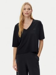 BOSS T-Shirt CP Stripe 50535723 Czarny Relaxed Fit. Czarne t-shirty Boss, m, bez wzorów, z lyocellu, bez kołnierzyka, bez ramiączek. Za 189.99 zł.
