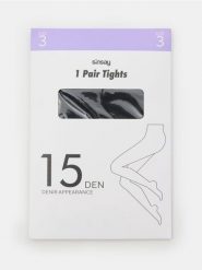 Rajstopy 15 DEN - czarny. Czarne rajstopy i pończochy Sinsay, bez wzorów. Za 9.99 zł.