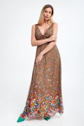 Sukienka jedwabna BLUGIRL BLUMARINE. Sukienki Blugirl Blumarine, bez wzorów, z jedwabiu, bez kołnierzyka, bez ramiączek. W wyprzedaży za 1,006.47 zł.