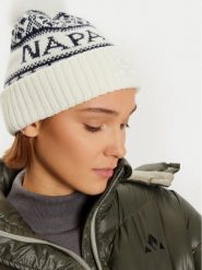 Napapijri Czapka Soiusa NP0A4IJA Écru. Czapki Napapijri, bez wzorów, z materiału. Za 249.99 zł.