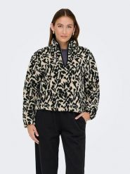 ONLY Bluza polarowa w kolorze beżowym rozmiar: M. Brązowe bluzy Only, m, bez wzorów, z polaru, bez kaptura. Za 104.95 zł.