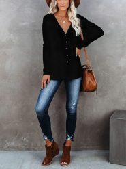 LA Angels Kardigan w kolorze czarnym rozmiar: L. Czarne kardigany LA Angels, l, bez wzorów. Za 144.24 zł.