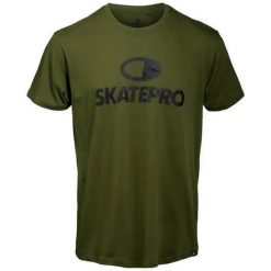 Odzież T-shirts unisex SkatePro Koszulka - S - Chive. Zielona bluzki SKATEPRO, s, bez wzorów, z materiału, sportowe, bez kołnierzyka, bez ramiączek. Za 119.99 zł.