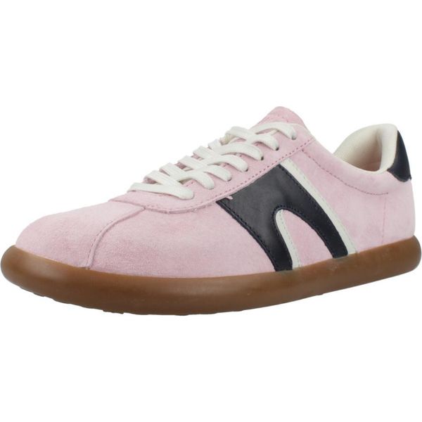 Kapcie CAMPER PELOTAS SOLLER Rose. Czerwone obuwie domowe Camper, bez wzorów, ze skóry, bez zapięcia. Za 436.50 zł.
