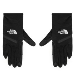 Rękawiczki The North Face. Czarne rękawiczki The North Face, bez wzorów. Za 229.99 zł.