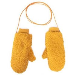 ACCCESSORIES 1W6-024-AW20 Żółty. Żółte rękawiczki ACCCESSORIES, bez wzorów, z poliesteru. Za 39.99 zł.