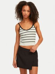 JJXX Top Esther 12255237 Écru Slim Fit. Topy JJXX, xl, bez wzorów, z wiskozy, bez kołnierzyka, bez ramiączek. Za 59.99 zł.