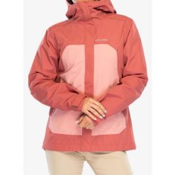 Kurtka przeciwdeszczowa damska Didriksons Grit Jacket 3. Czerwone kurtki sportowe Didriksons, bez wzorów, bez kaptura. Za 439.99 zł.