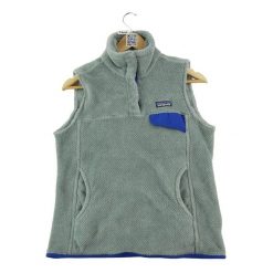 Second life - Damska bluza polarowa Snap-T Gray - Jak nowy. Szare bluzy Patagonia, bez wzorów, z polaru, bez kaptura. Za 212.96 zł.