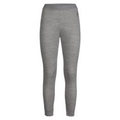 Spodnie termoaktywne narciarskie damskie Odlo legginsy, wełna Merino. Szare bielizna sportowa Odlo, s, bez wzorów, z wełny, narciarskie. Za 319.00 zł.
