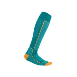 Skarpety Narciarskie Damskie Icebreaker Ski+ Medium OTC. Zielone skarpety Icebreaker, bez wzorów, z wełny. Za 123.99 zł.