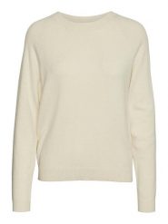 Vero Moda Sweter w kolorze beżowym rozmiar: L. Brązowe swetry Vero Moda, l, bez wzorów, bez ramiączek. Za 70.41 zł.