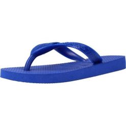 Klapki Havaianas Model 4000029 Kolor Niebieski. Czerwone klapki Havaianas, bez wzorów, z gumy, bez obcasa. Za 123.50 zł.