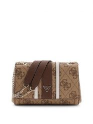 Guess Torebka 180976 Brązowy. Brązowe torebki klasyczne Guess, z aplikacjami, bez dodatków. Za 569.99 zł.