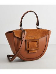 Maison héritage PARIS Skórzana torebka "Votti" w kolorze jasnobrązowym - 28 x 21 x 9 cm rozmiar: onesize. Brązowe torby na ramię Maison héritage PARIS, bez wzorów, z materiału, na ramię, bez dodatków. Za 391.99 zł.