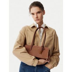 Torebka MICHAEL Michael Kors. Brązowe torebki klasyczne MICHAEL Michael Kors, bez wzorów, bez dodatków. Za 1,239.00 zł.