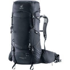 Deuter Plecak trekkingowy Aircontact Core 50+10 black. Czarne plecaki Deuter, bez wzorów. Za 1,259.00 zł.