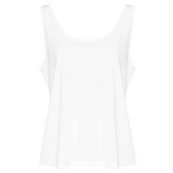 Koszulka Typu Tank Top Dla Kobiet. Białe koszulki sportowe AWDIS, bez wzorów, bez ramiączek. Za 66.99 zł.