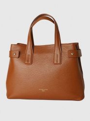 Victor & Hugo Paris Skórzana torebka "Luna" w kolorze jasnobrązowym - 36 x 27 x 14 cm rozmiar: onesize. Brązowe torby na ramię Victor & Hugo Paris, bez wzorów, z materiału, przez ramię, bez dodatków. Za 336.95 zł.